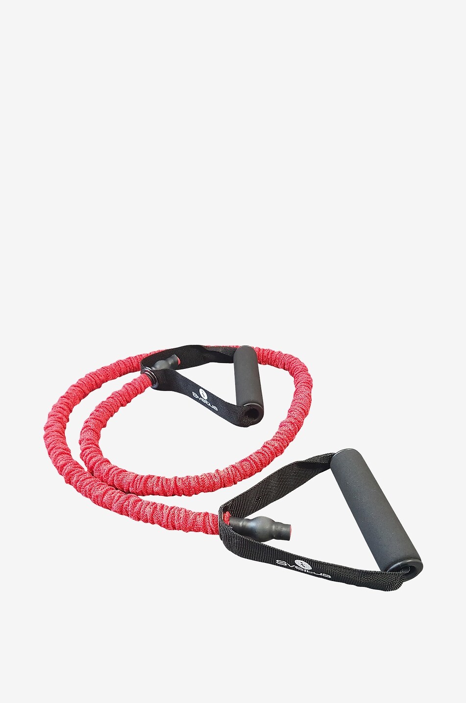 SVELTUS Trainingsband Fitness Power Tube Strong Unisex ROT 1