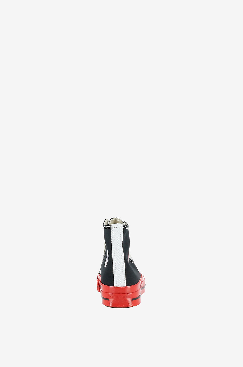 COMME DES GARCONS PLAY Hohe Schnürsneakers Red Heart Damen SCHWARZ 4