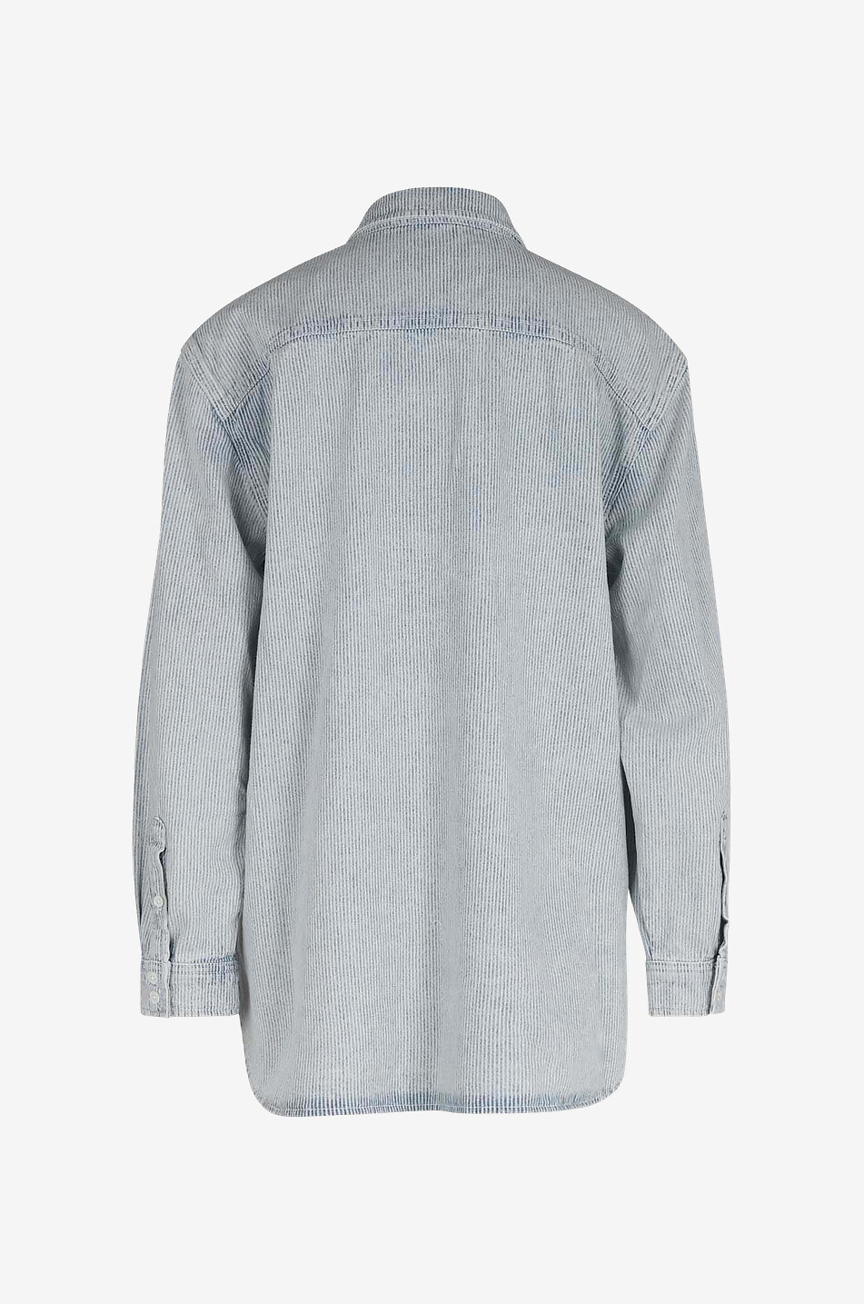 FRAME Baumwollhemd The Beach Damen HELLBLAU 2