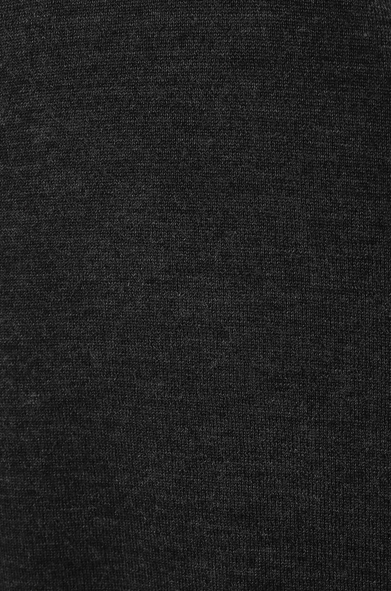BONGÉNIE Feiner Rollkragenpullover aus Wolle und Seide Herren DUNKELGRAU 3