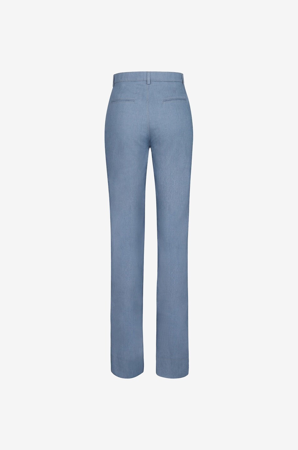 SAINT LAURENT PARIS Ausgestellte Jeans mit hoher Taille Sky Blue Damen HELLBLAU 2