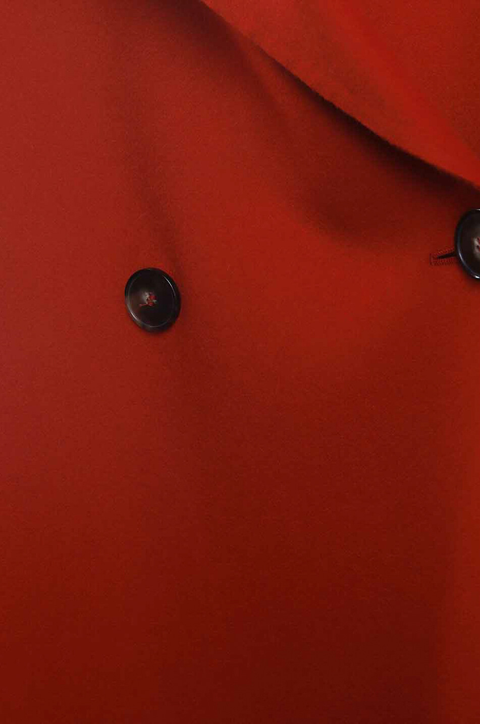 STELLA McCARTNEY Manteau oversize en laine à boutonnage double Erika Femme ROUGE 5
