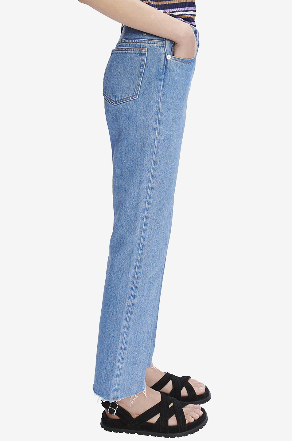 Jean droit taille basse Rudie Très Vintage