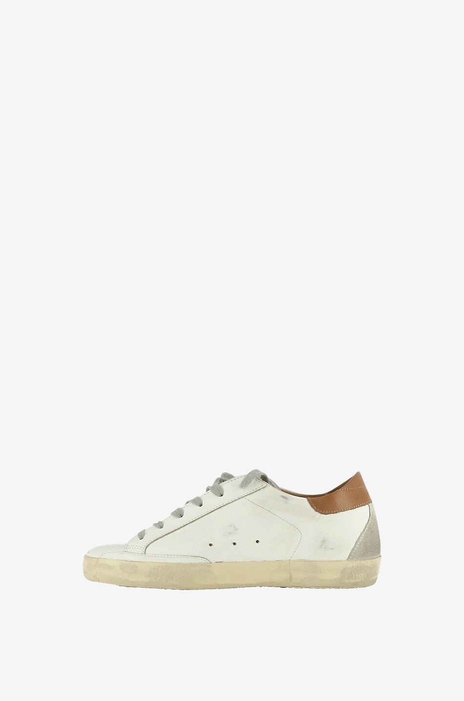 GOLDEN GOOSE Sneakers aus Leder Superstar Damen WEISS 3
