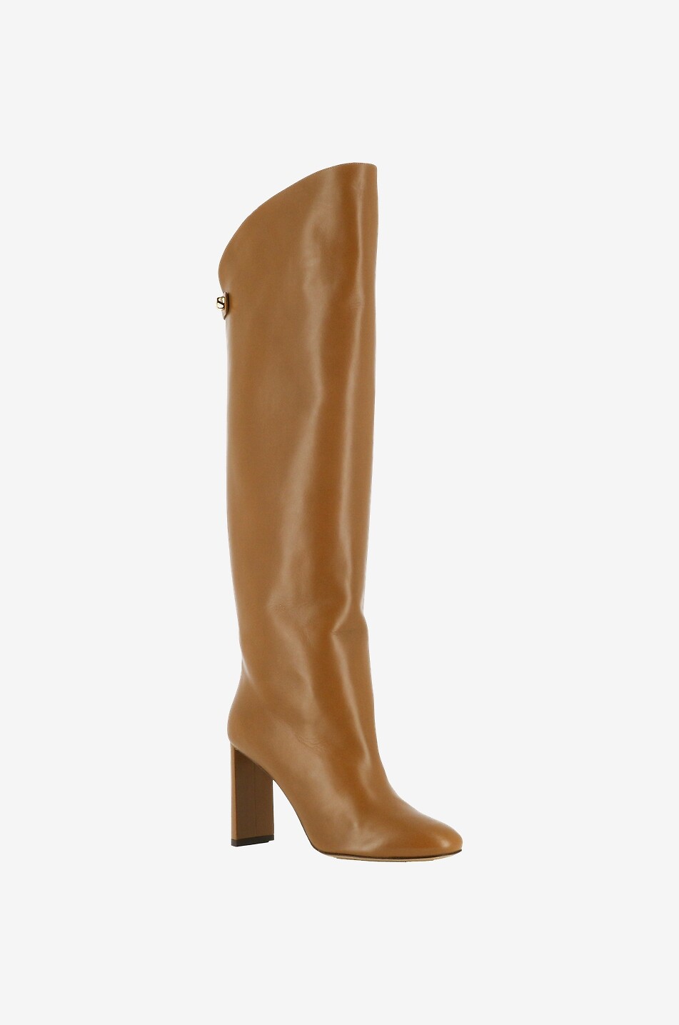 Adriana high-heeled nappa leather boots