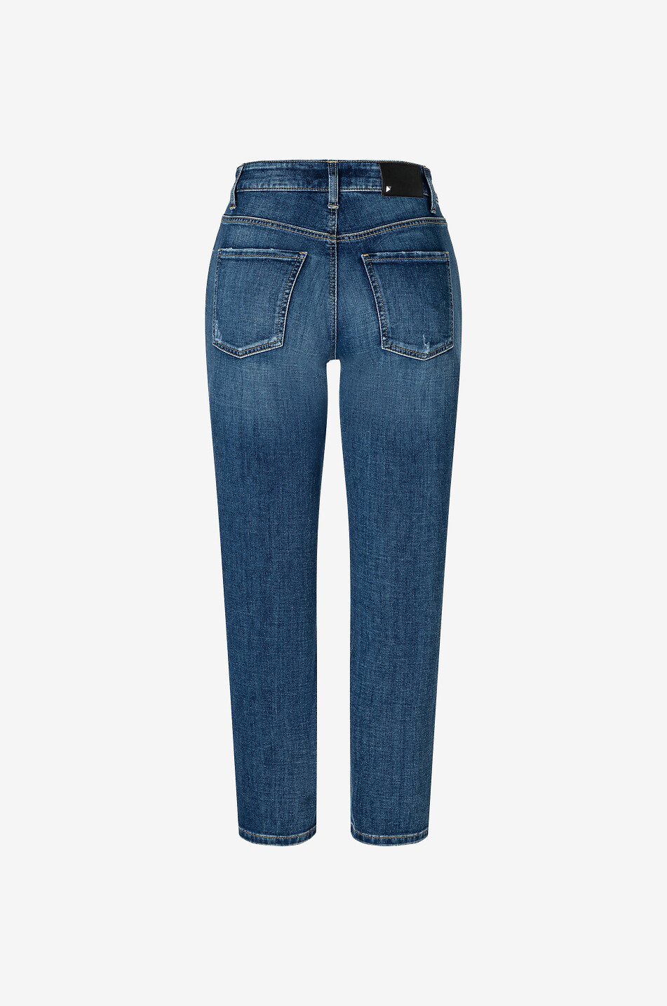 CAMBIO Ausgewaschene Slim-Fit-Jeans Kacie Damen DUNKELBLAU 2