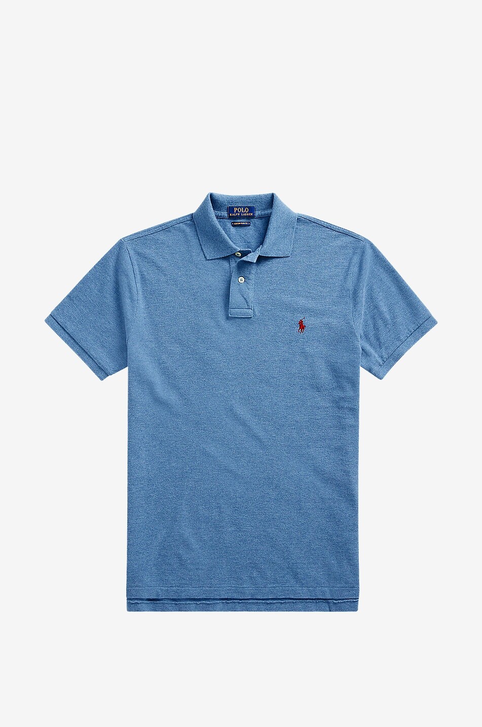 Polo en coton piqué brodé Pony Custom Slim Fit