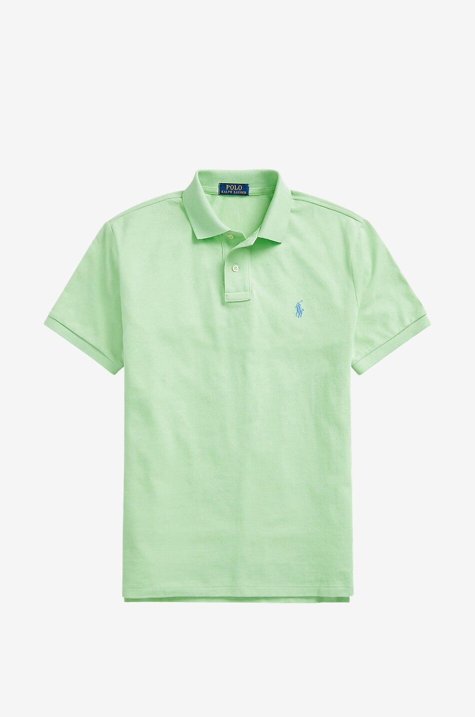 Polo en coton piqué brodé Pony Custom Slim Fit