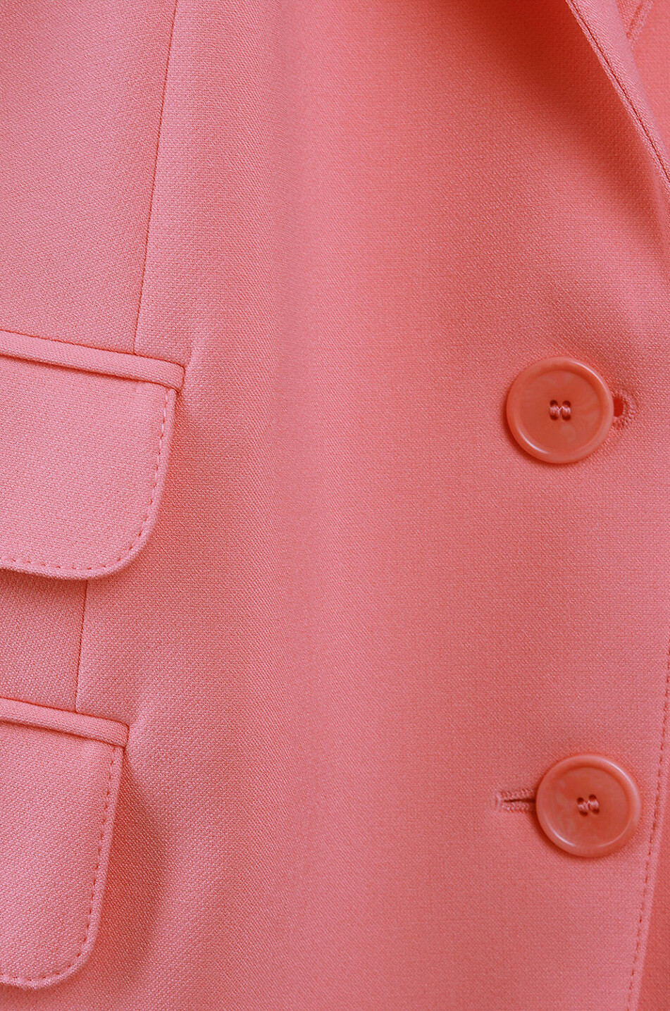 AKRIS PUNTO Blazer en crêpe à boutonnage simple Femme ROSE 3