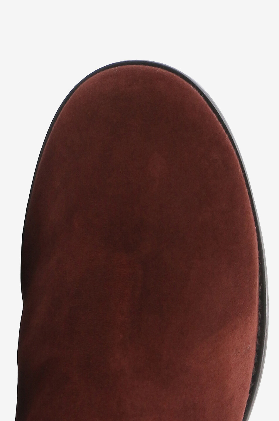 STUART WEITZMAN Bottes plates en cuir et tissu 5050 Femme ROUGE FONCÉ 5