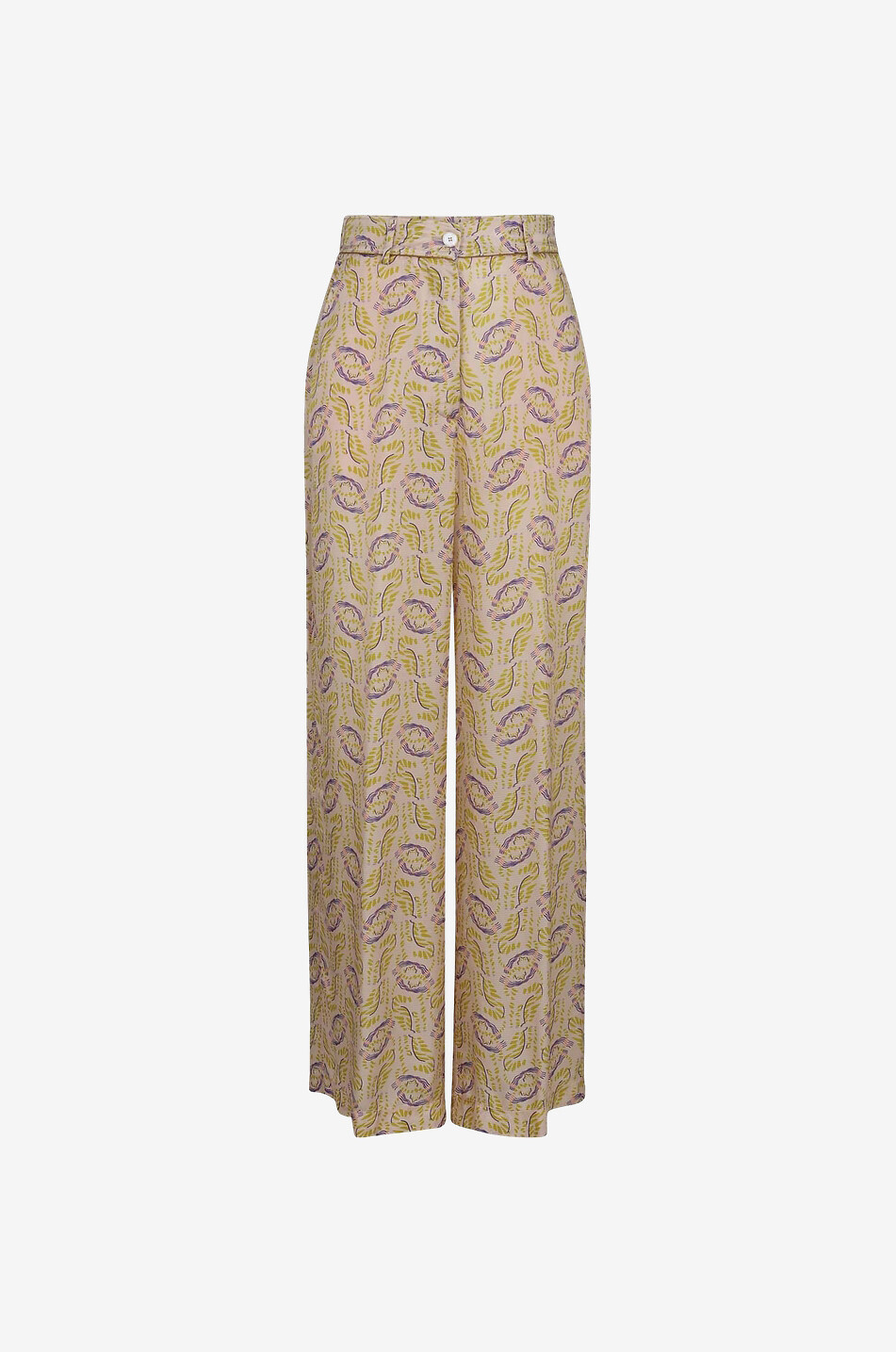 FORTE FORTE Hose aus Viskose Jaguar De Lua Damen BEIGE 1