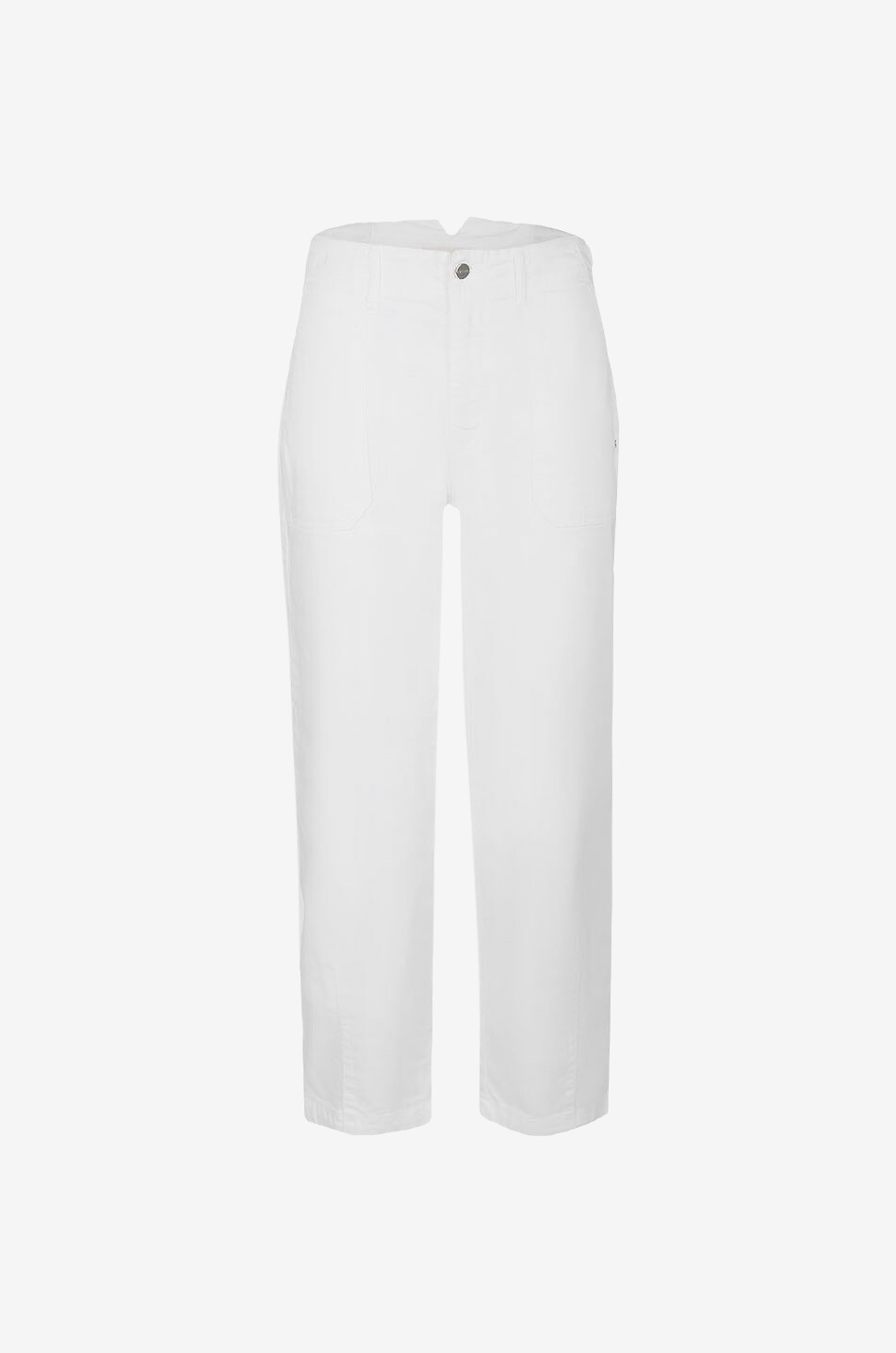 Pantalon carotte coton mélangé Galilea