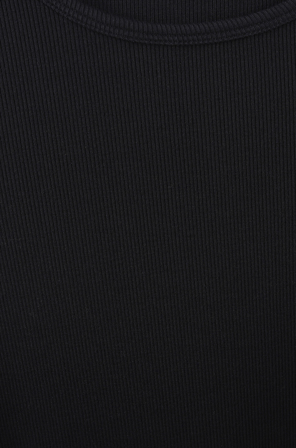 VINCE T-shirt ajusté en modal à manches trois-quarts Femme NOIR 3