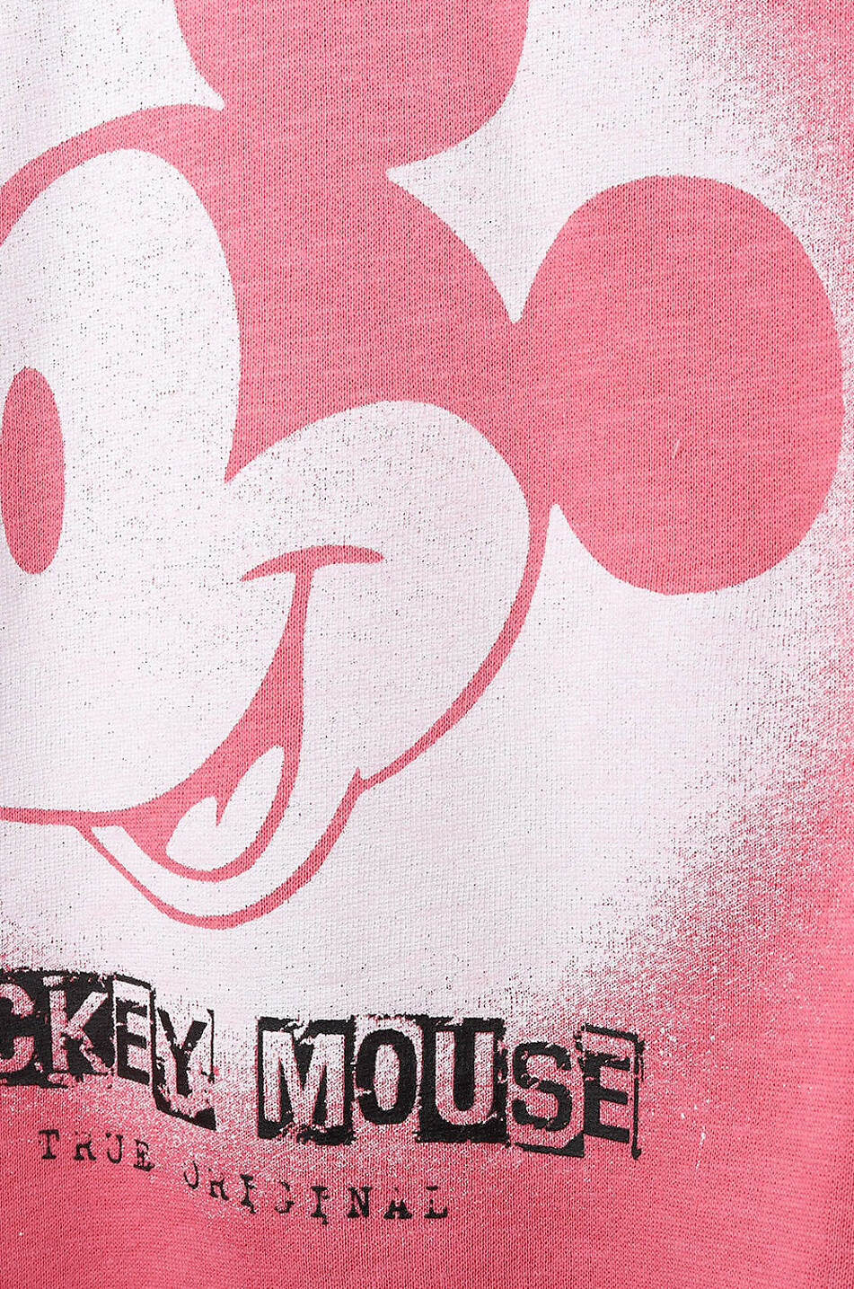 PRINCESS Kapuzen-Sweatshirt aus Baumwolle Mickey Mouse Damen MITTELROSA 3