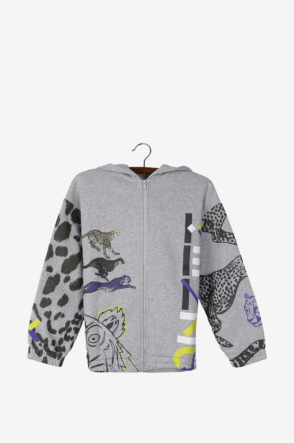 Multi Icons Energy boy s zip up hoodie KENZO Bongenie Outlet