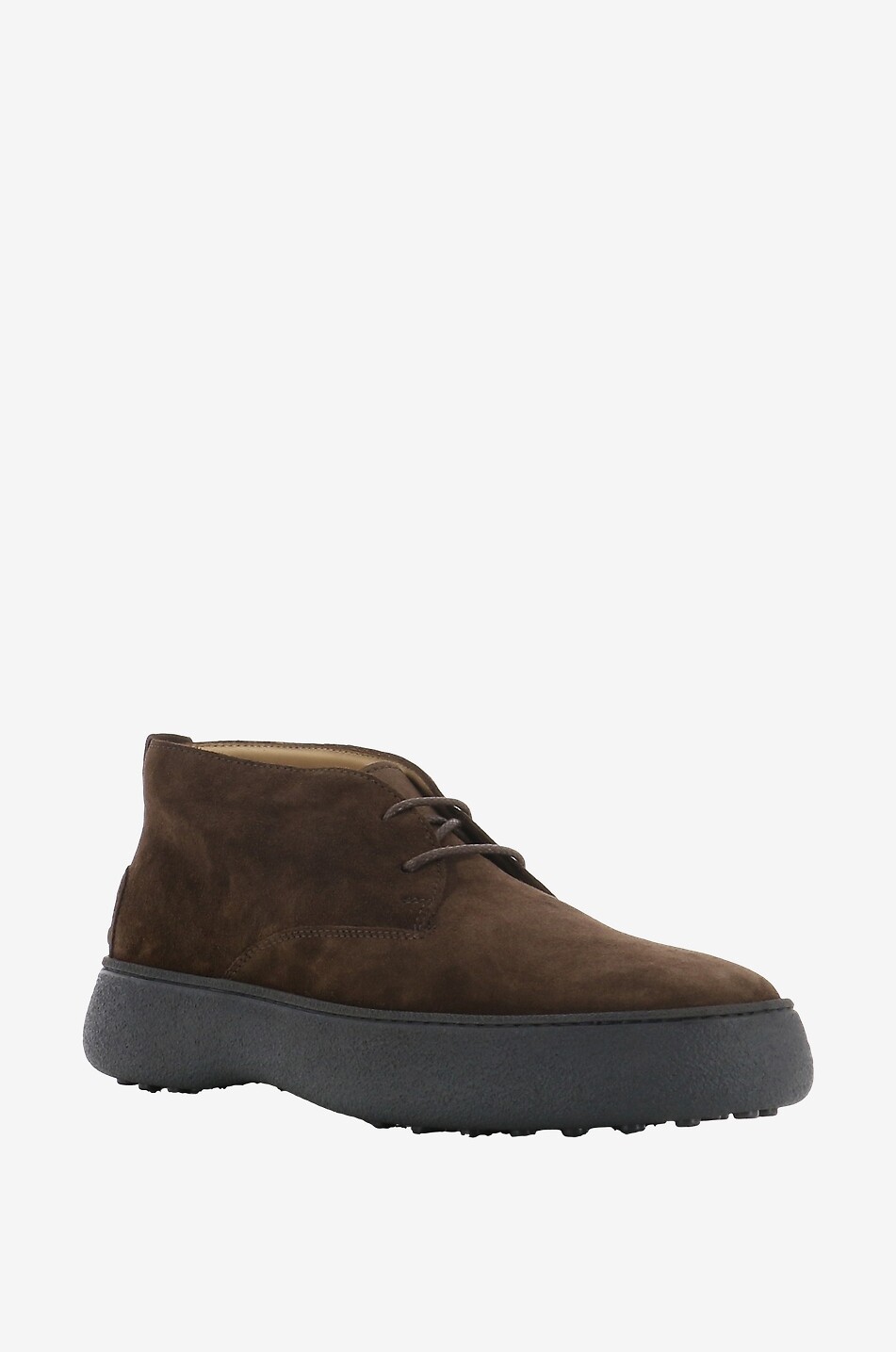 TOD'S Tod's W.S. suede lace-up ankle boots Men BROWN 1