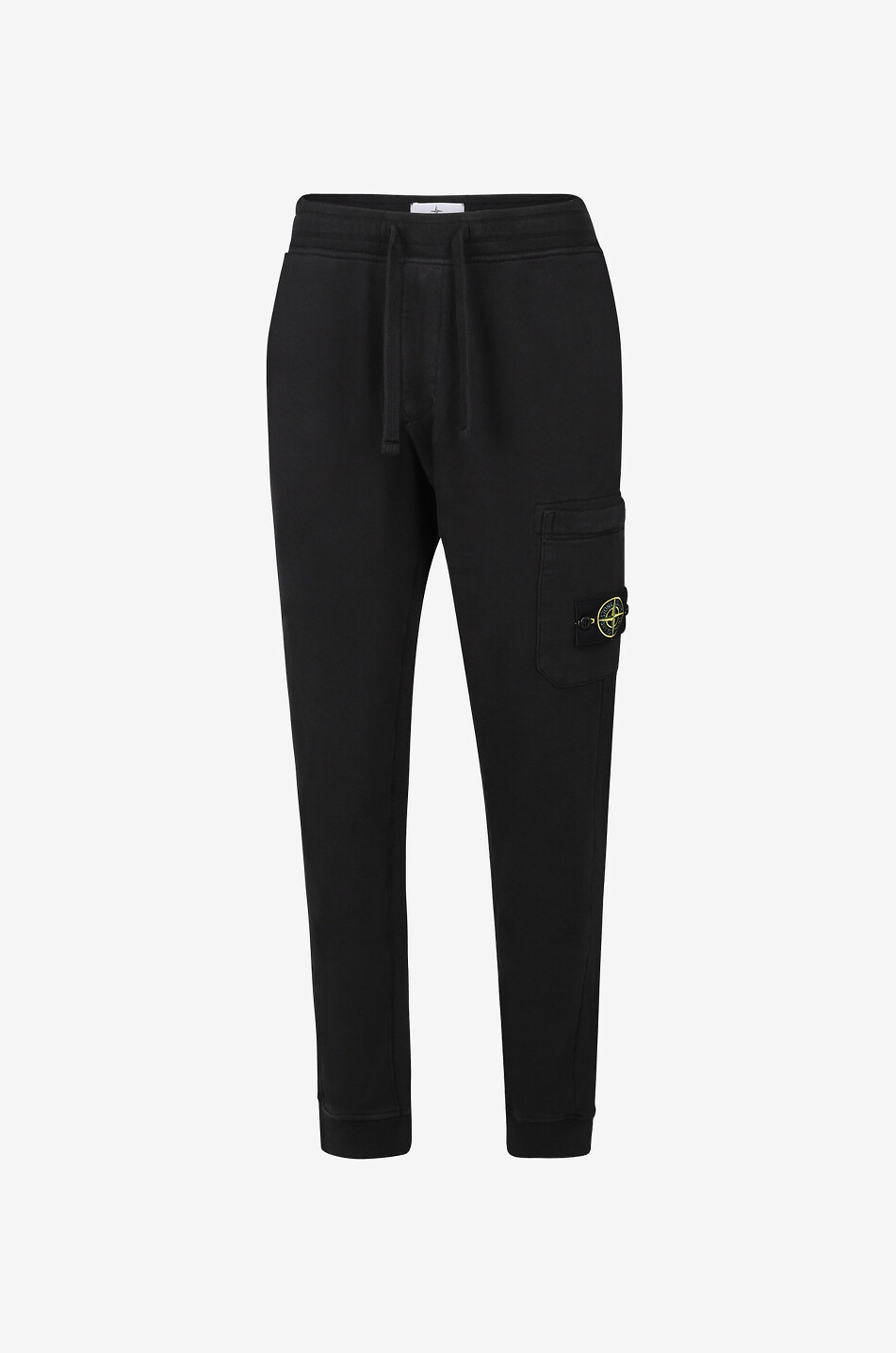 STONE ISLAND Cargo-Jogginghose aus Sweat-Material 64520 Herren SCHWARZ 1