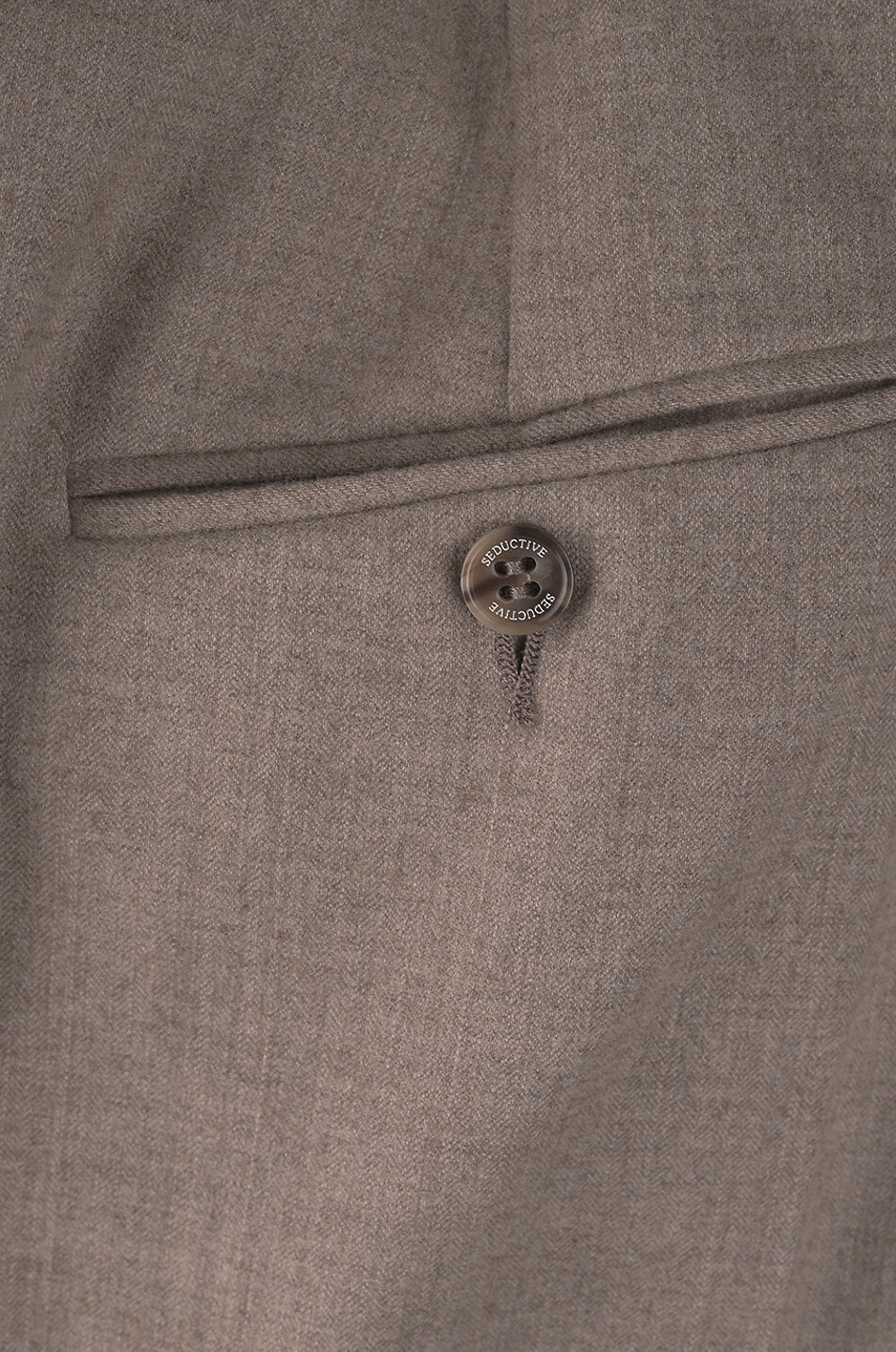 SEDUCTIVE Pantalon droit en laine mélangée Mary Cashmere Touch Femme Beige moyen 3