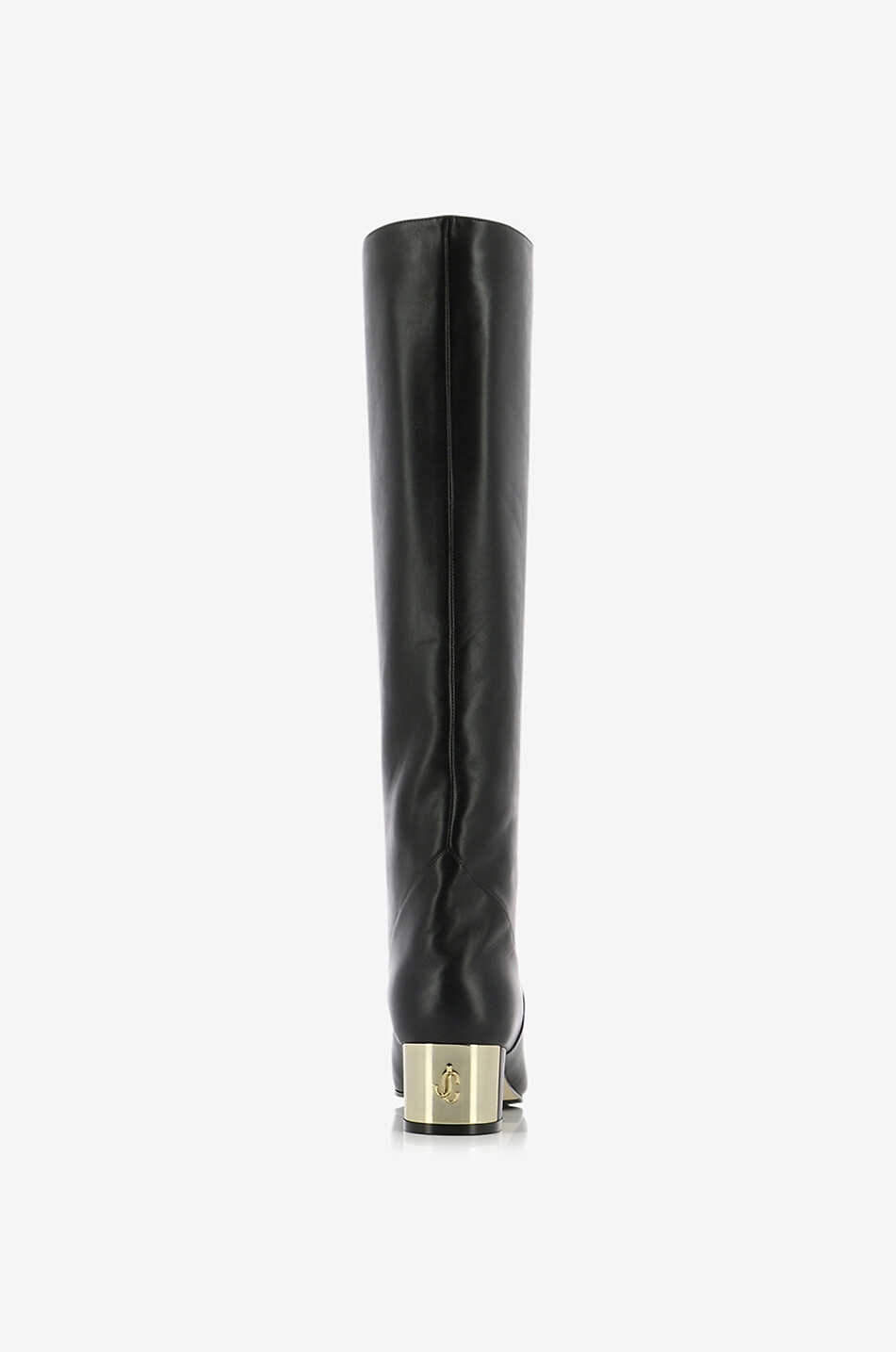 JIMMY CHOO Bottes à talon carré en cuir lisse Rydea 45 Femme NOIR 5