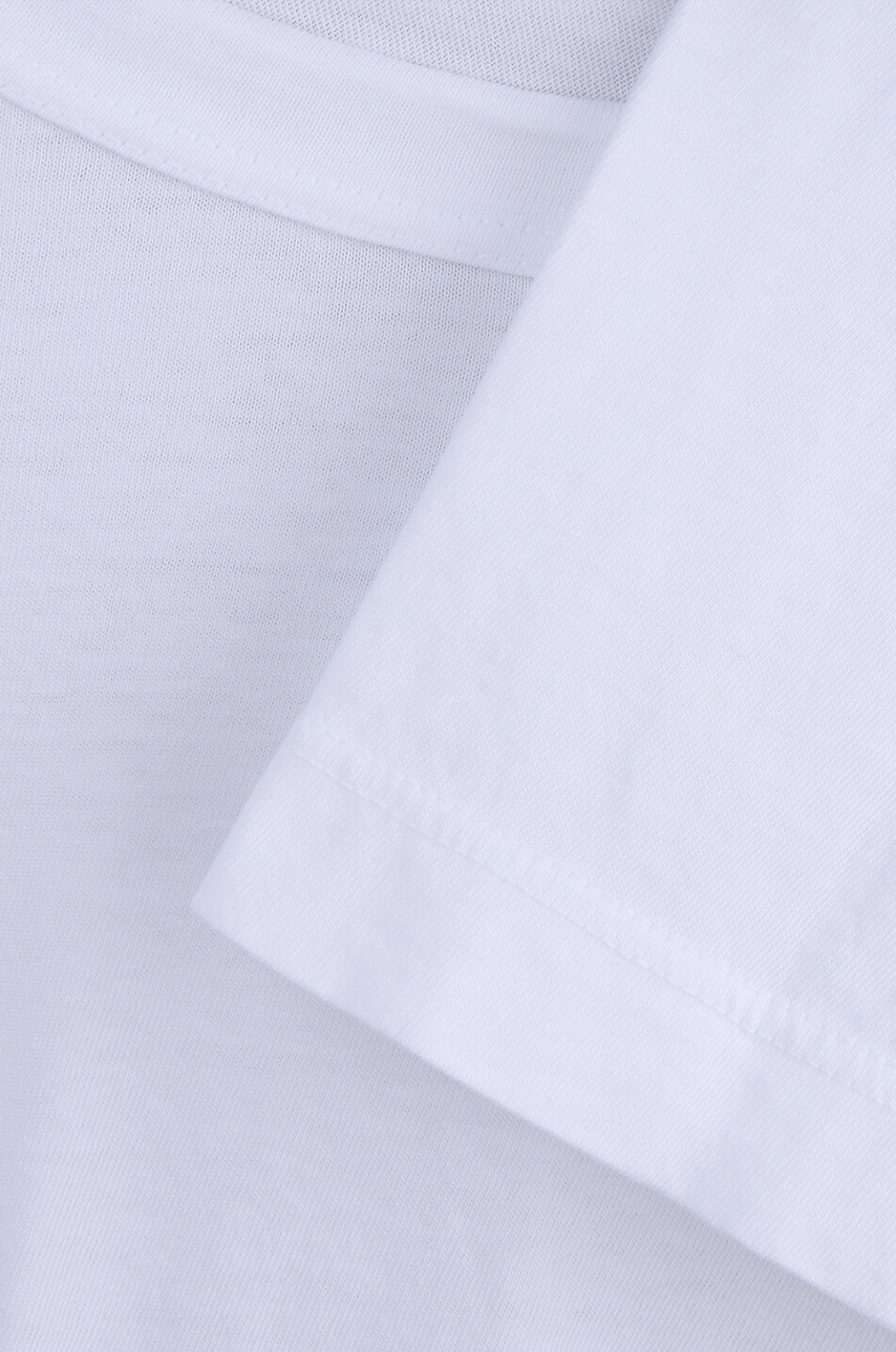 JAMES PERSE Long-sleeved crewneck T-shirt Men WHITE 5