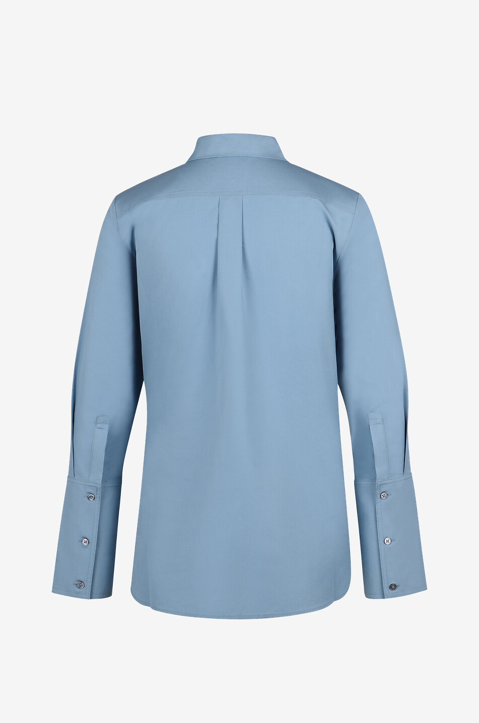 Chemise à manches longue en popeline Fedora