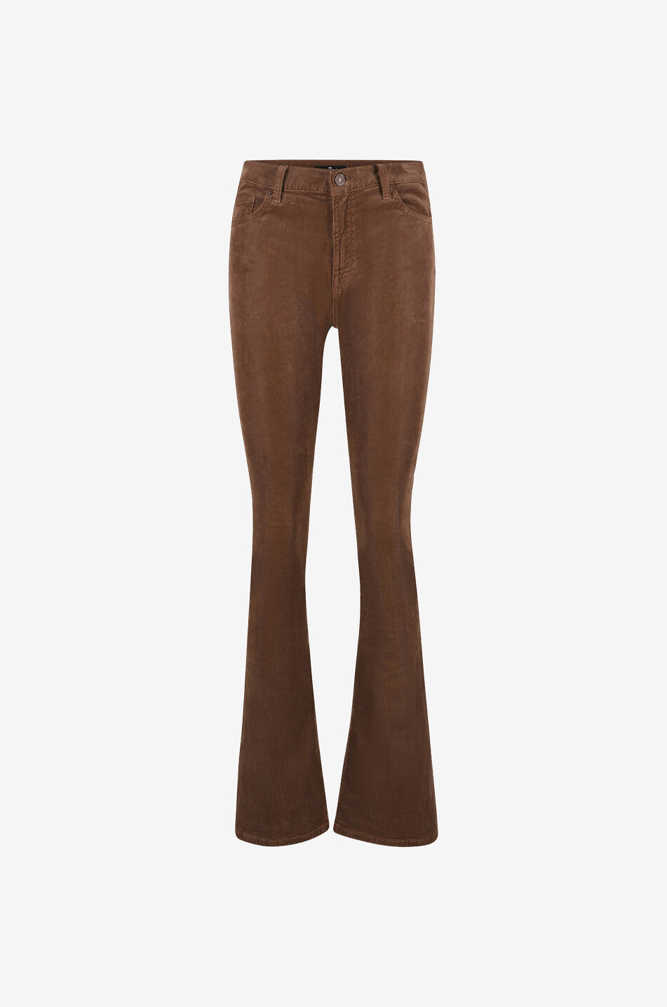 Jeans aus Cordsamt Bootcut Mocha