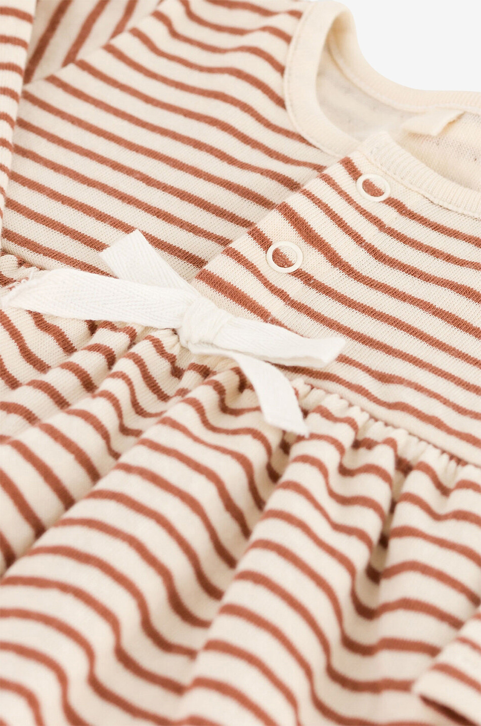 PETIT BATEAU Gestreiftes Baby-Kleid aus Tubic Baby BUNT 3