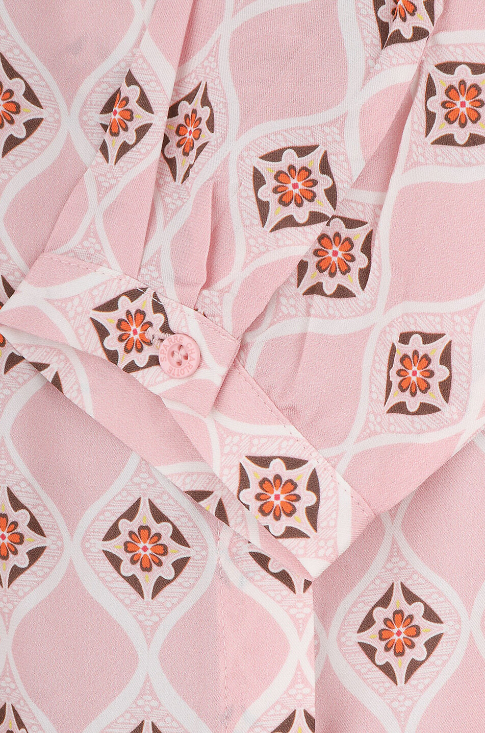 CHARLOTTE SPARRE COPENHAGEN Langarmbluse aus Seide Damen ROSA 3