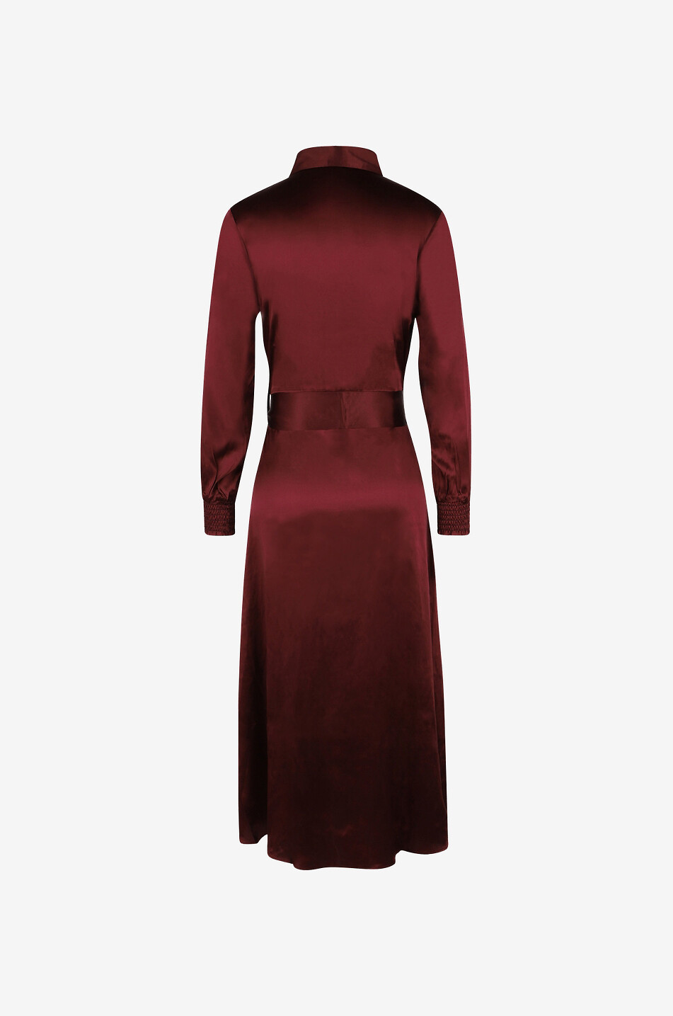 CHARLOTTE SPARRE COPENHAGEN Robe mi-longue en soie Femme ROUGE MOYEN 2