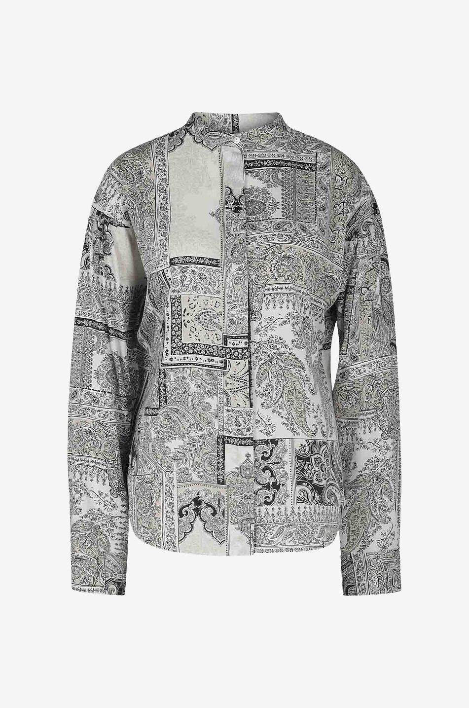 Oversize-Hemd mit Paisley-Print Jeannette