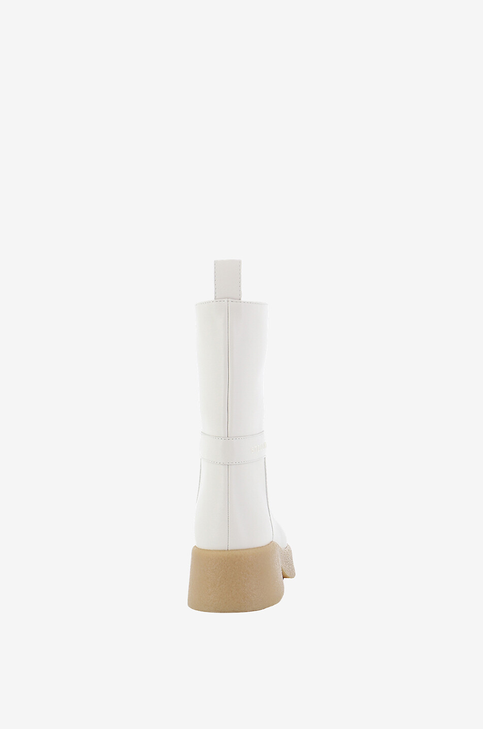 STELLA McCARTNEY Skyla 50 faux leather platform ankle boots Women WHITE 4