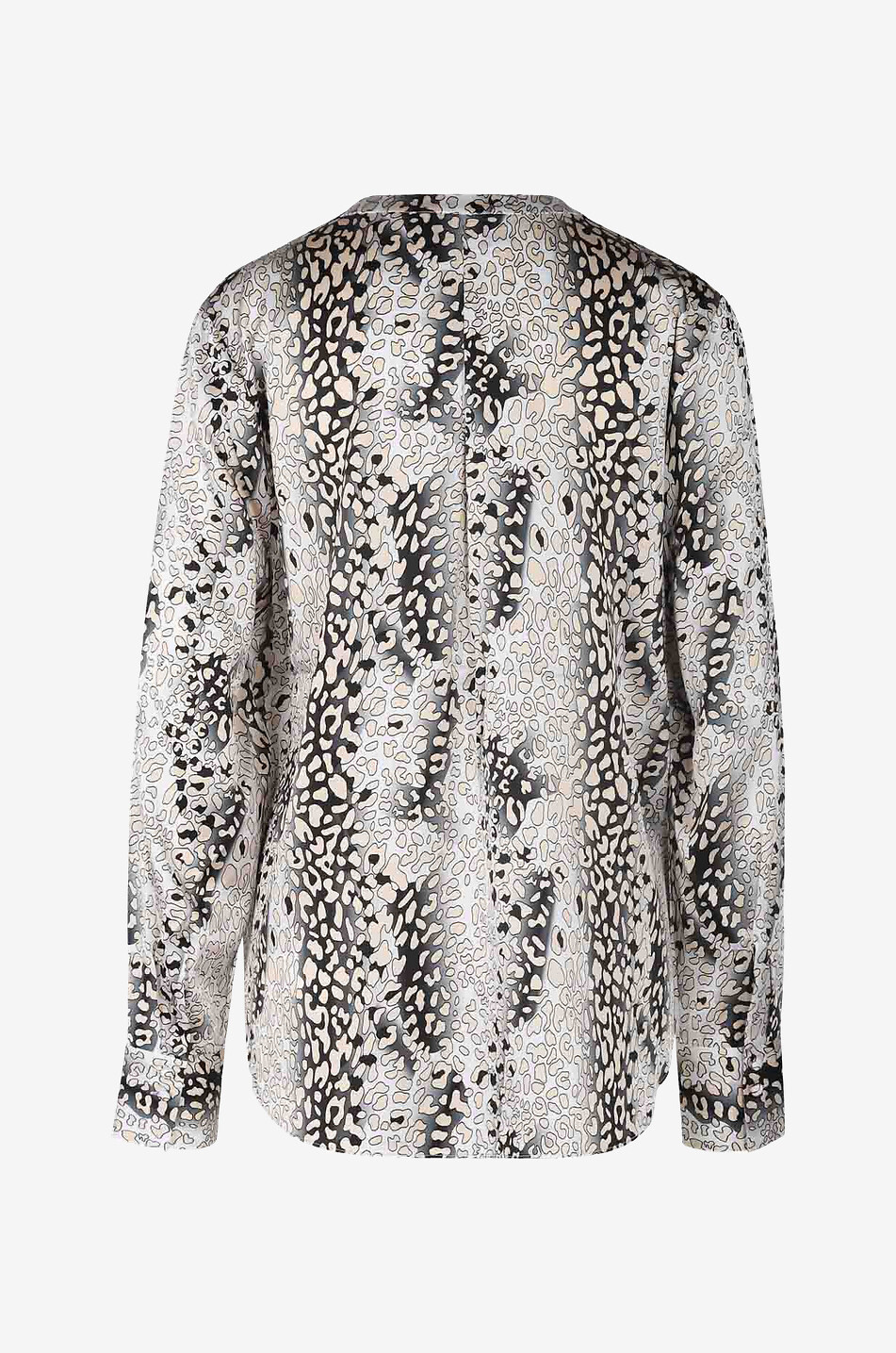 HERZEN'S ANGELEGENHE Blouse en satin imprimée motifs animaliers Femme MULTICOLORE 2