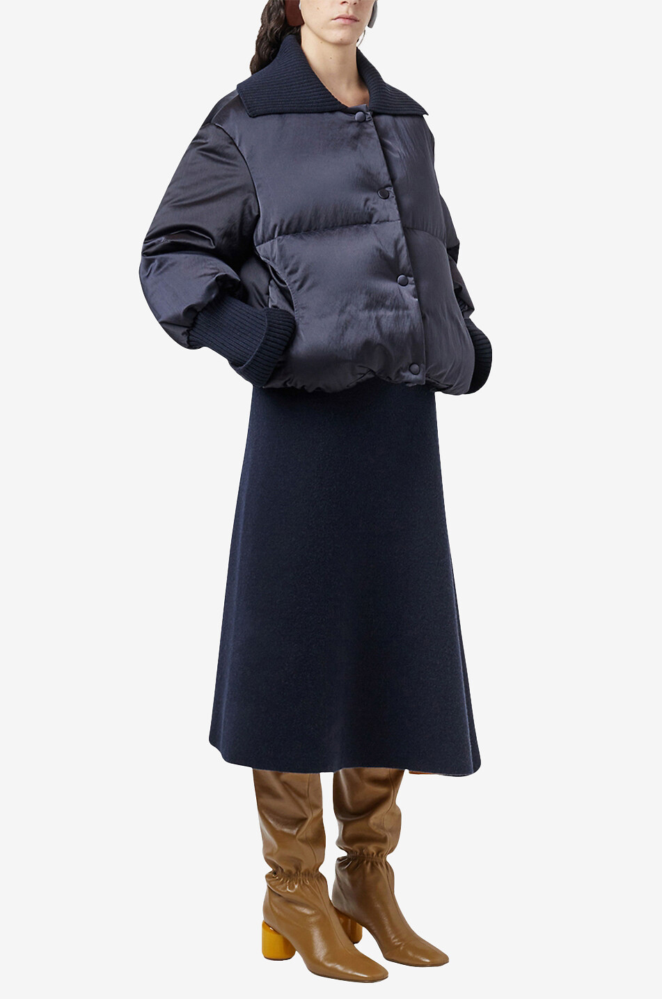 Jil Sander 00s Puff Nylon Coat