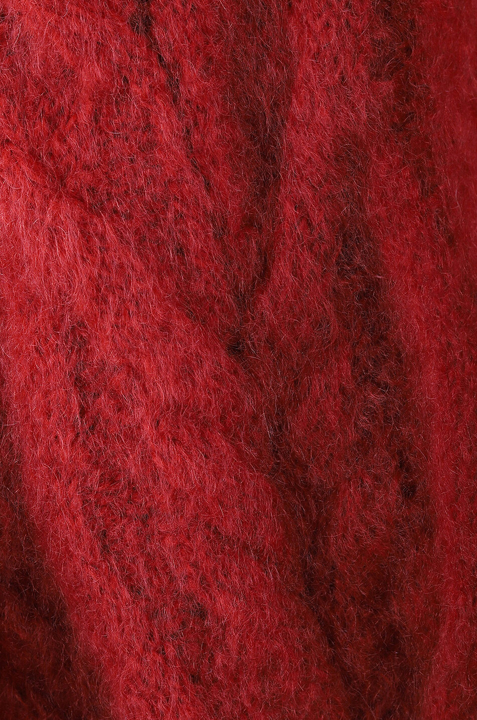 ISABEL MARANT Robe pull torsadée en mohair Dalima Femme ORANGE 3