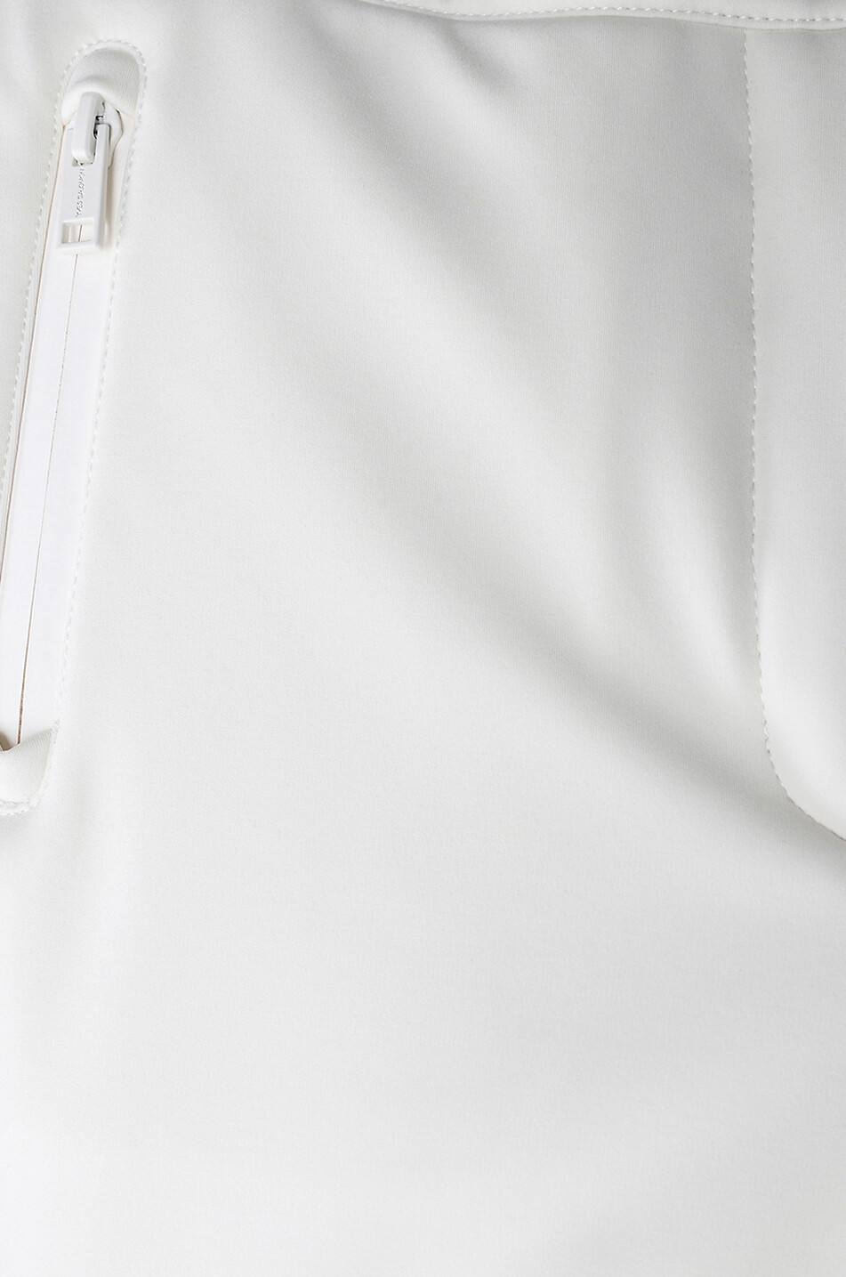 YVES SALOMON MOUNTAIN Pantalon évasé en tissu technique Femme BLANC CASSE 4