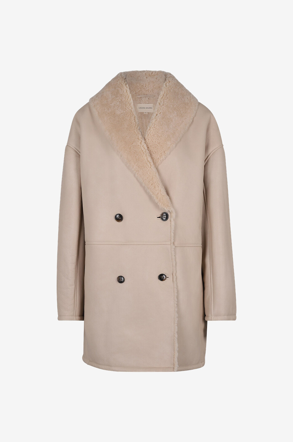 Namo oversize shearling coat