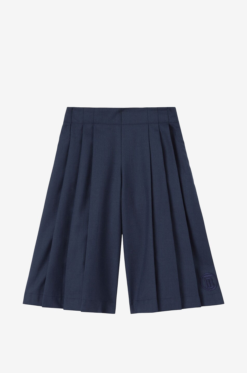 Jupe culotte plissée fille en laine Dalia