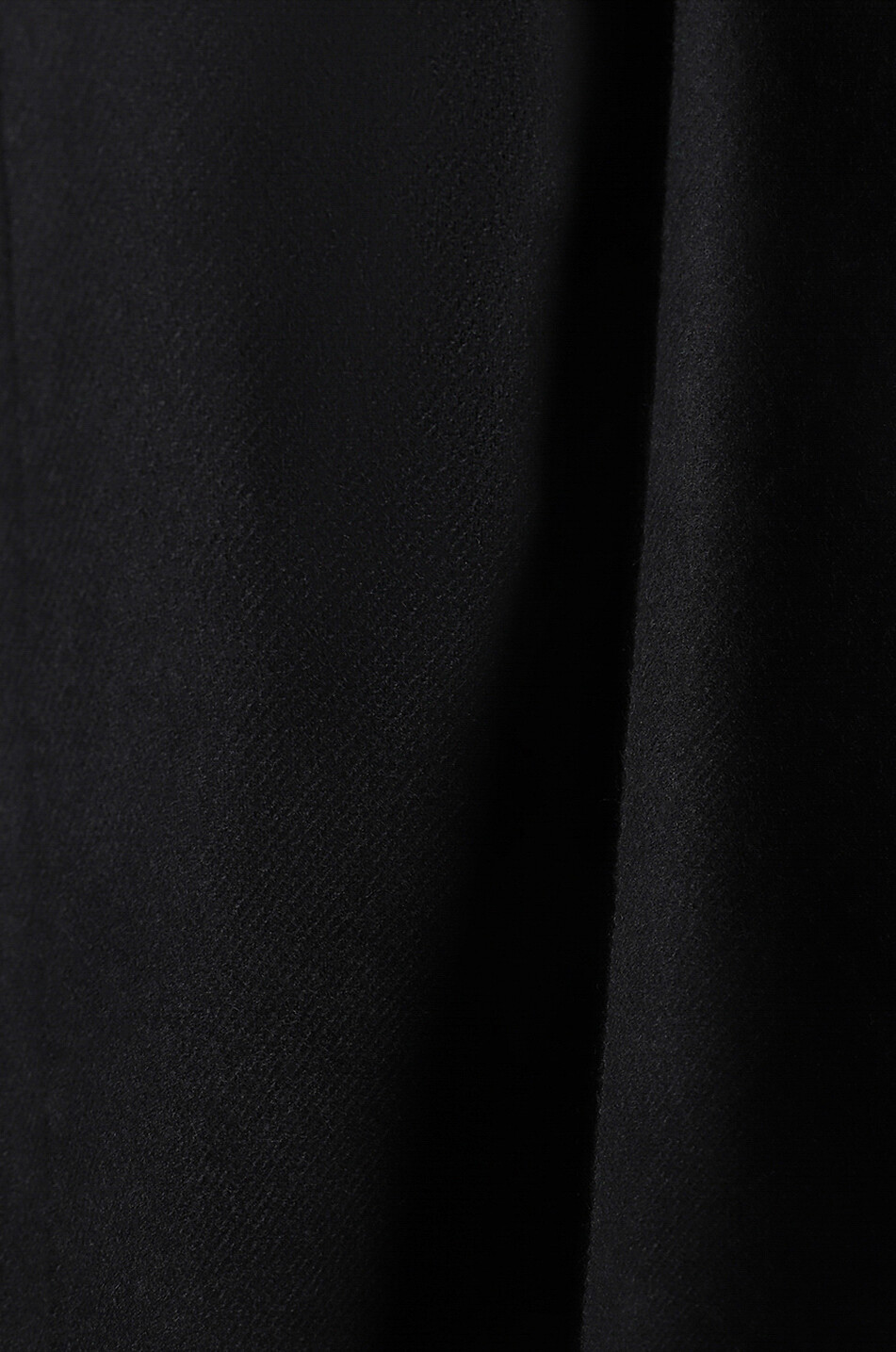 Ausgestellte Hose mit hoher Taille aus Wolle