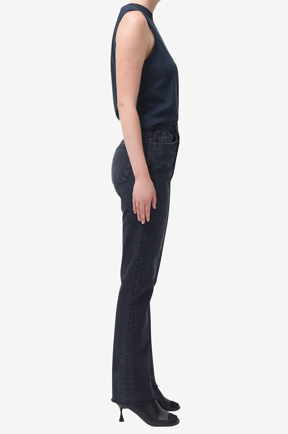 Jean droit en coton biologique Criss Cross In The Shambles