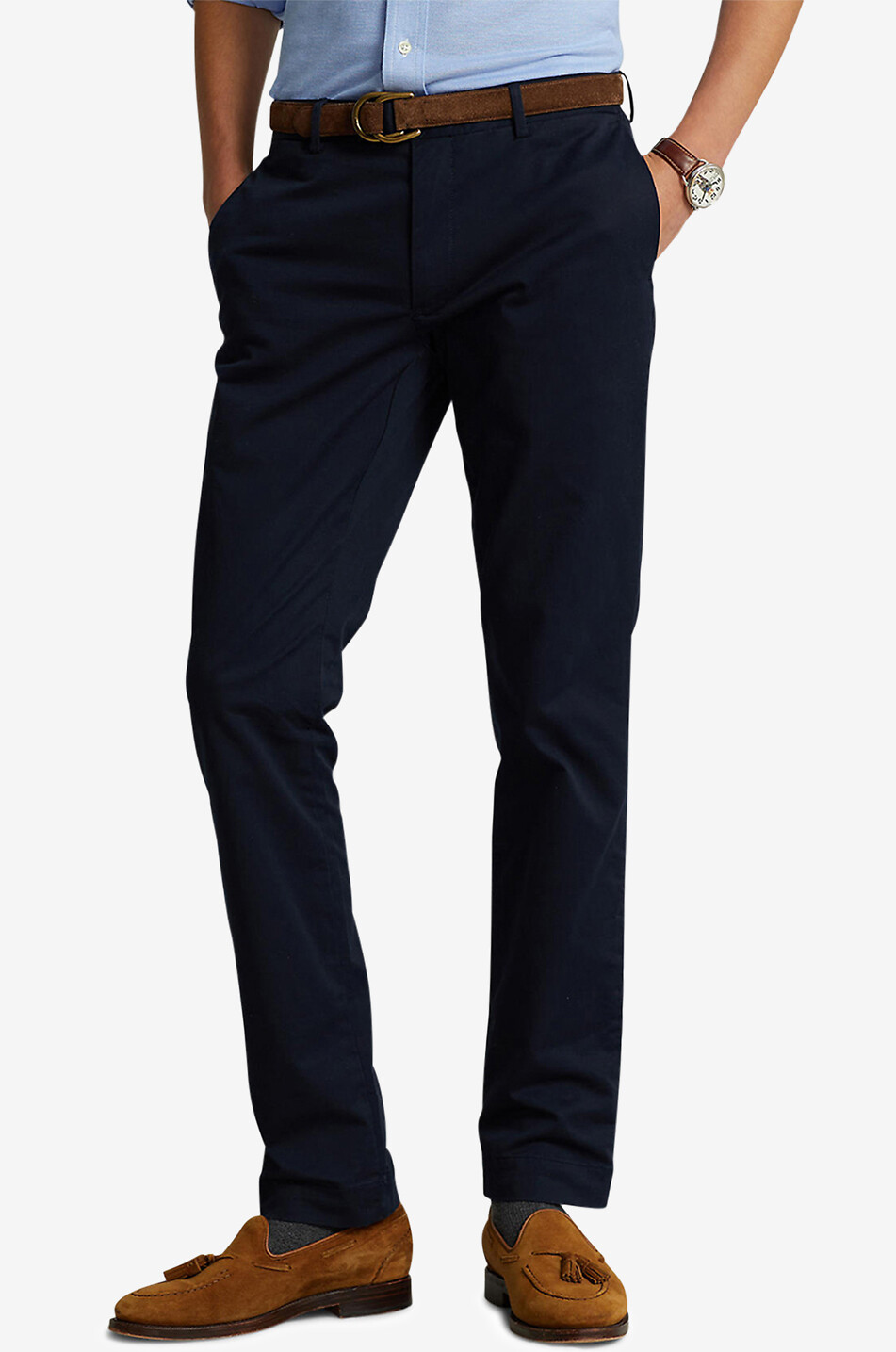 Cotton blend casual trousers POLO RALPH LAUREN Bongenie