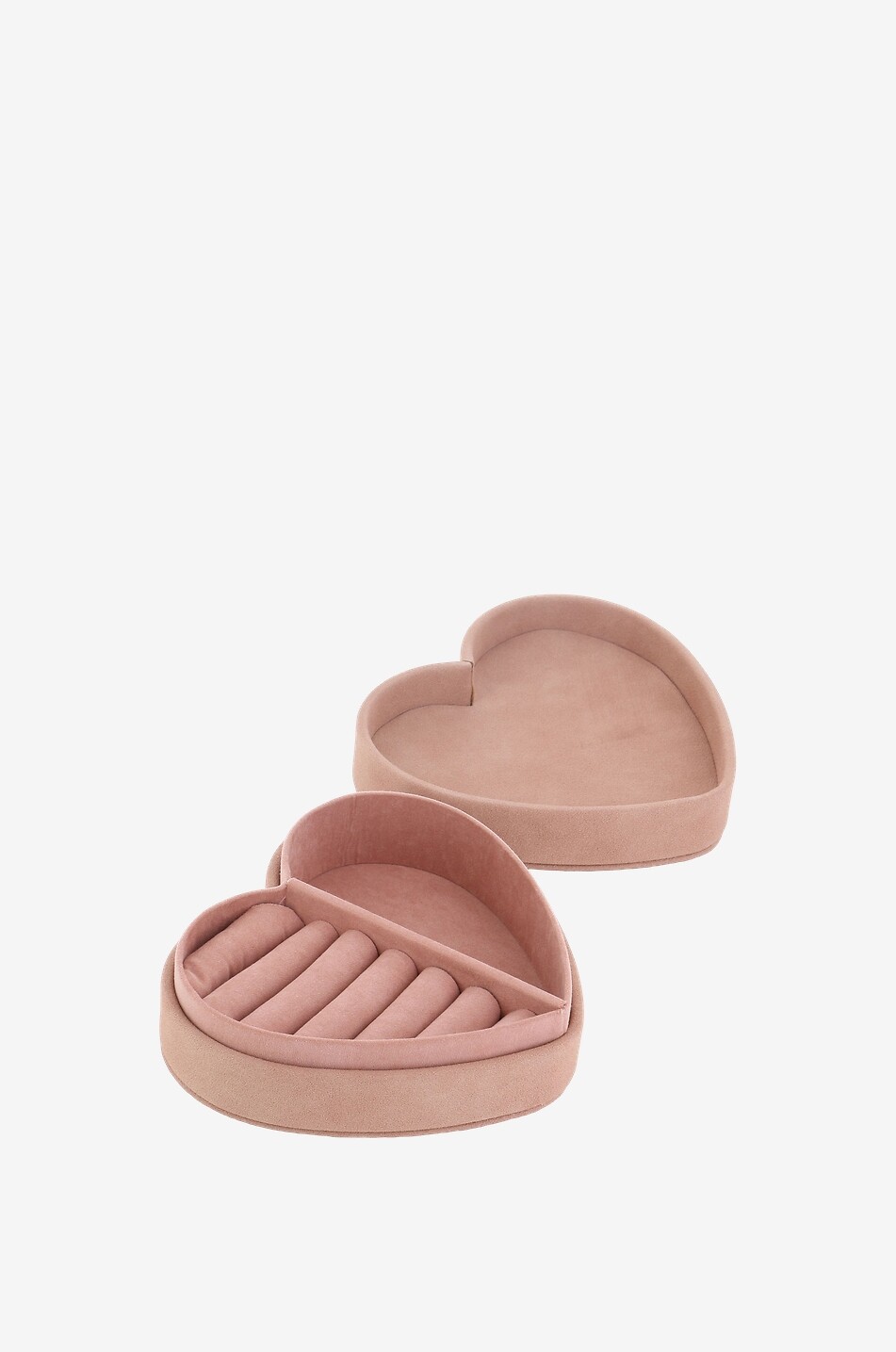 ESTELLA BARTLETT Heart velvet jewellery box Women PINK 3