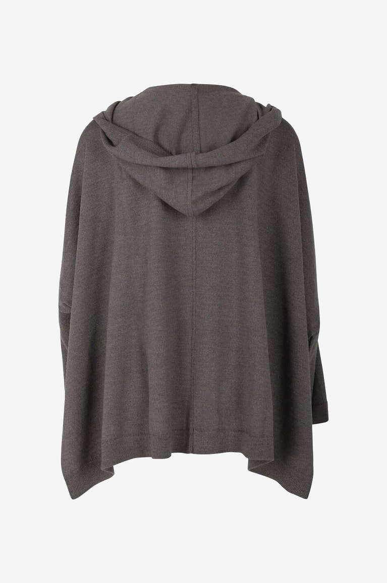 HANA SAN Léonid merino wool cardigan Women BROWN 2