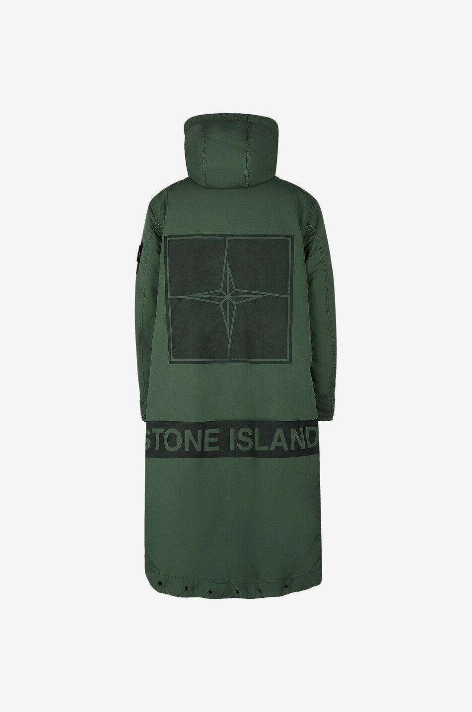 STONE ISLAND 70649 David-TC Primaloft P.U.R.E. laser printed long parka Men DARK GREEN 2