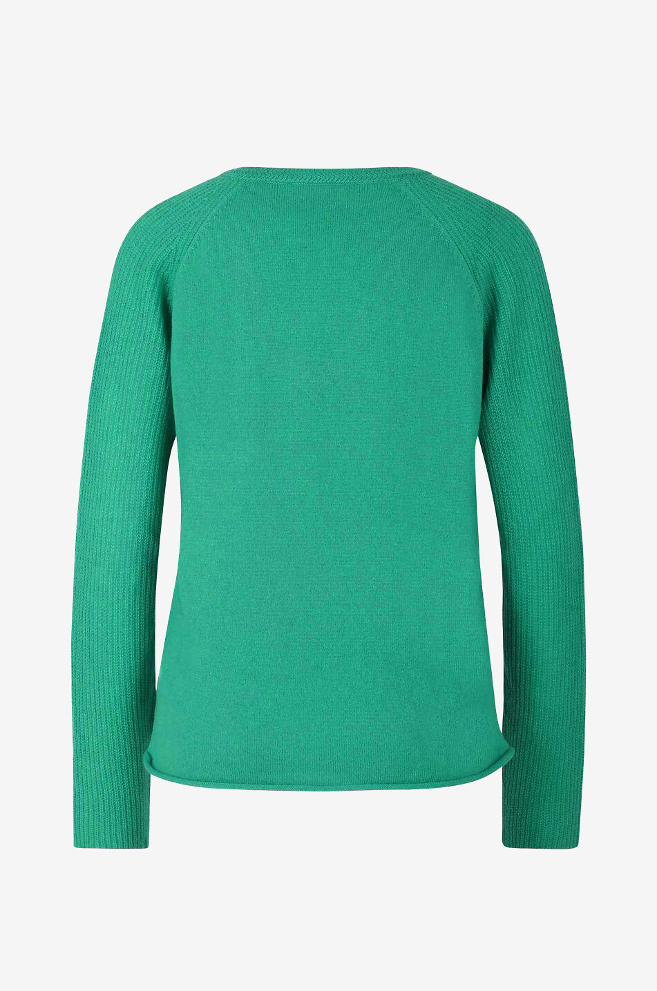 Heart cashmere V-neck jumper