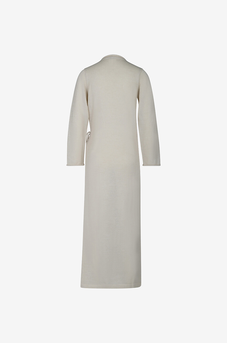 LALIDE A PARIS Robe de chambre en laine Clémence Femme Beige clair 2