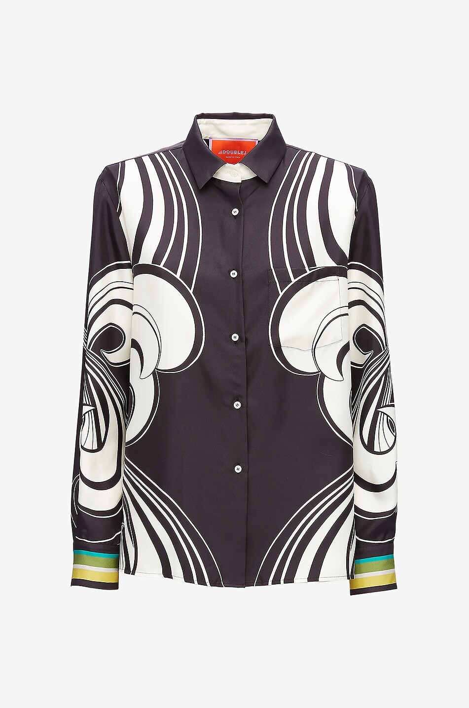 Boy Rainbow Placé silk shirt