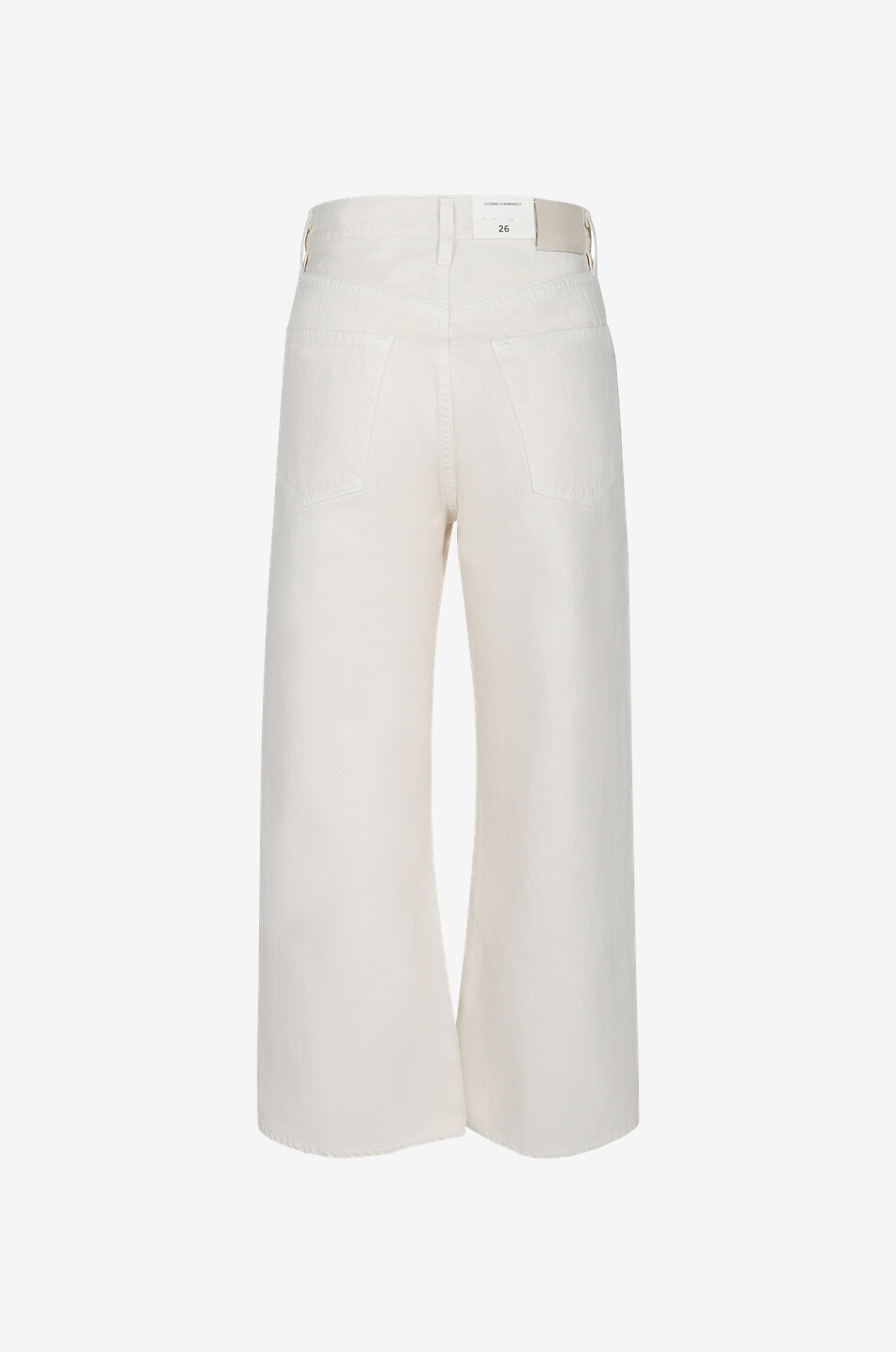 CITIZENS OF HUMANITY Gaucho Vintage cotton wide-leg jeans Women EGGSHELL 2