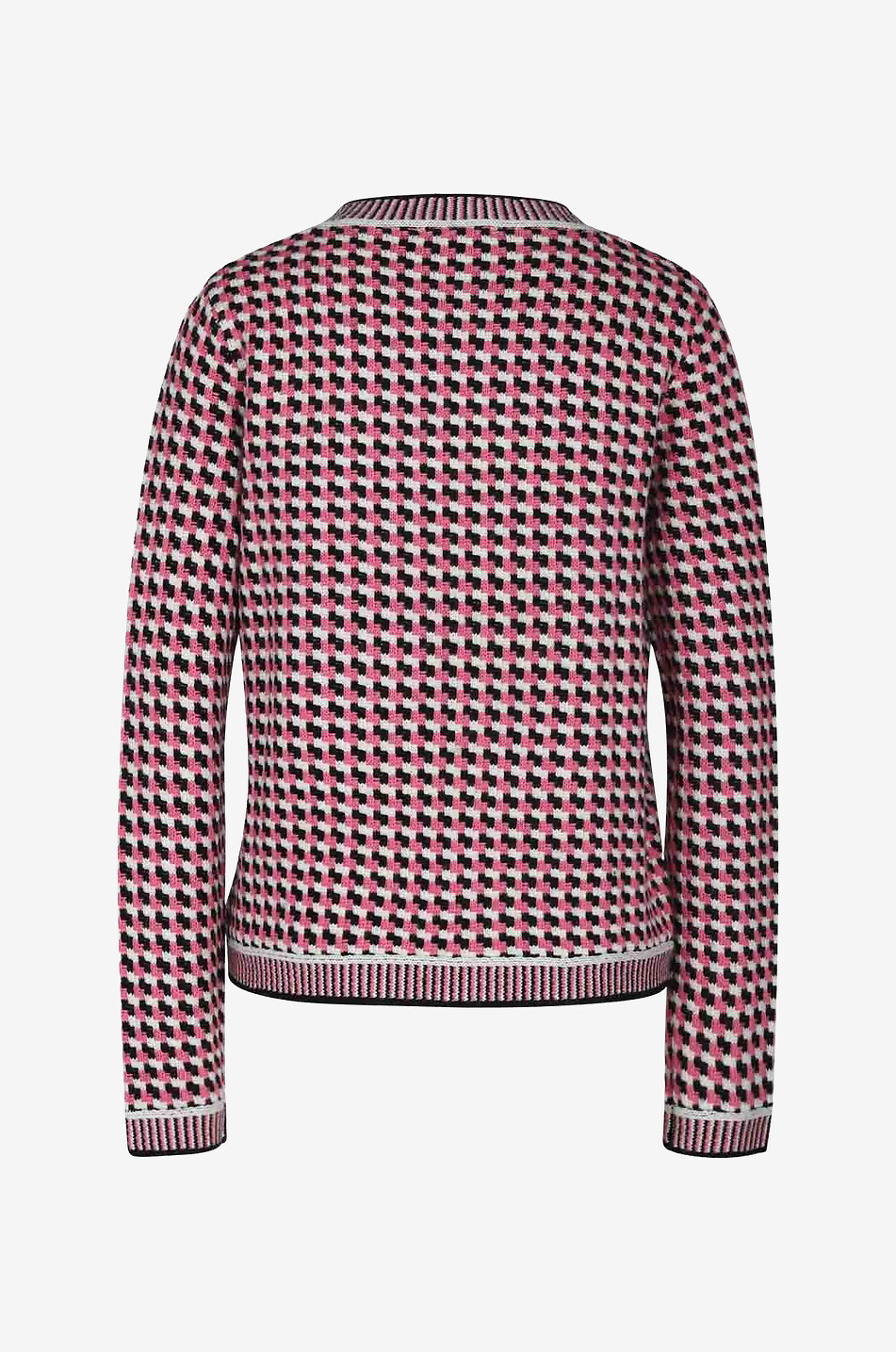 Jacke in Tweed-Optik aus Wollmix