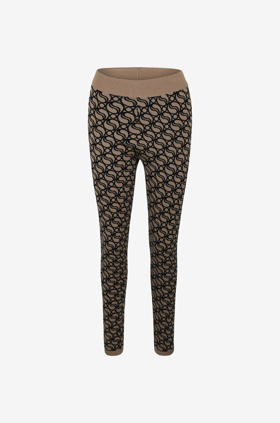 STELLA McCARTNEY Pantalon de jogging en maille jacquard S-Wave Femme MULTICOLORE 1