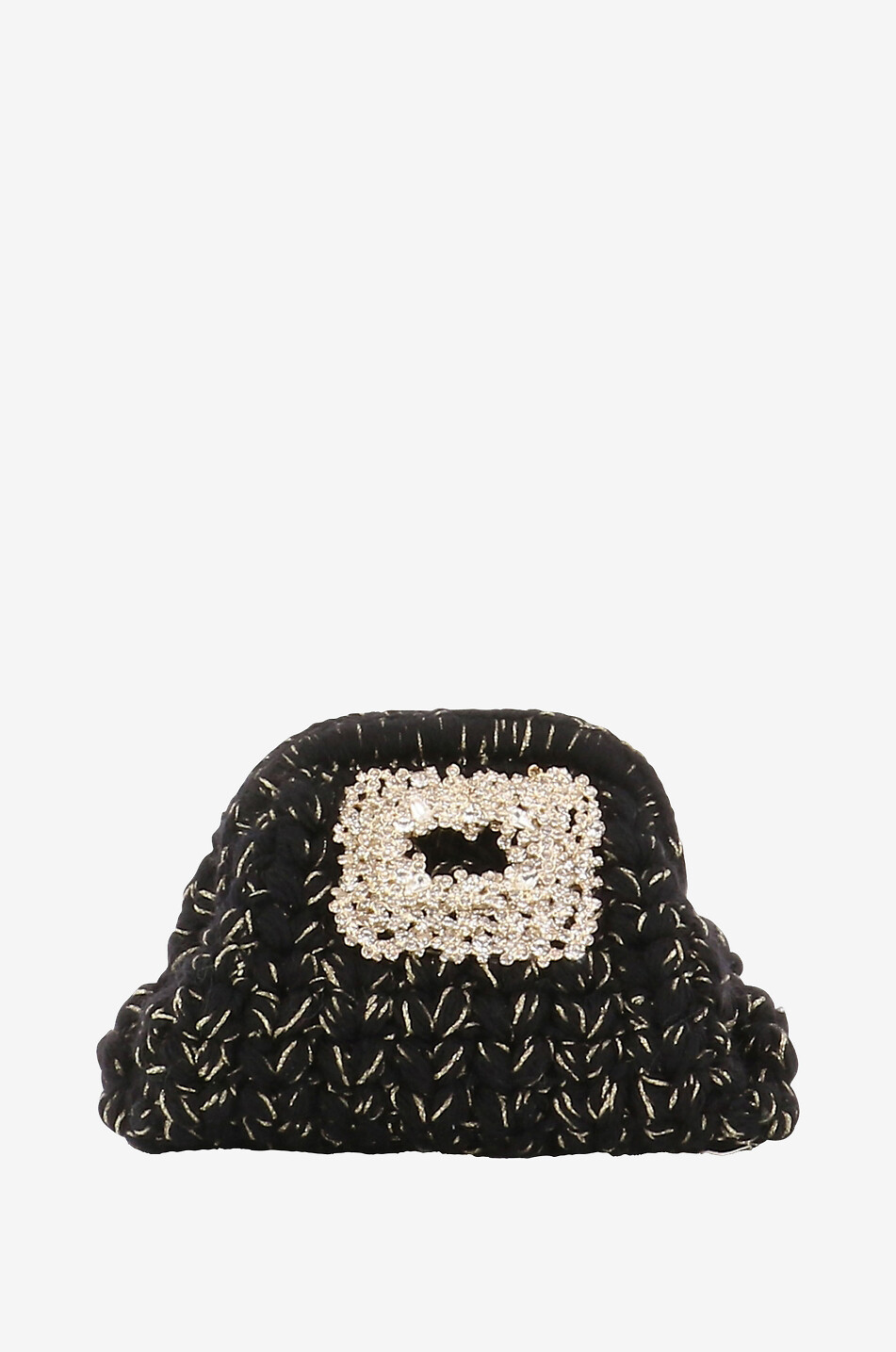 Pochette en maille et lurex Mama